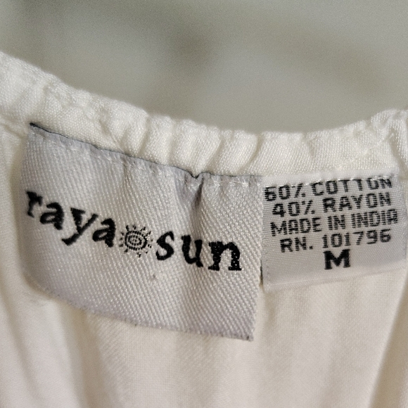 Raya Sun White Sleeveless Tie Front Mini Dress - Picture 3 of 7